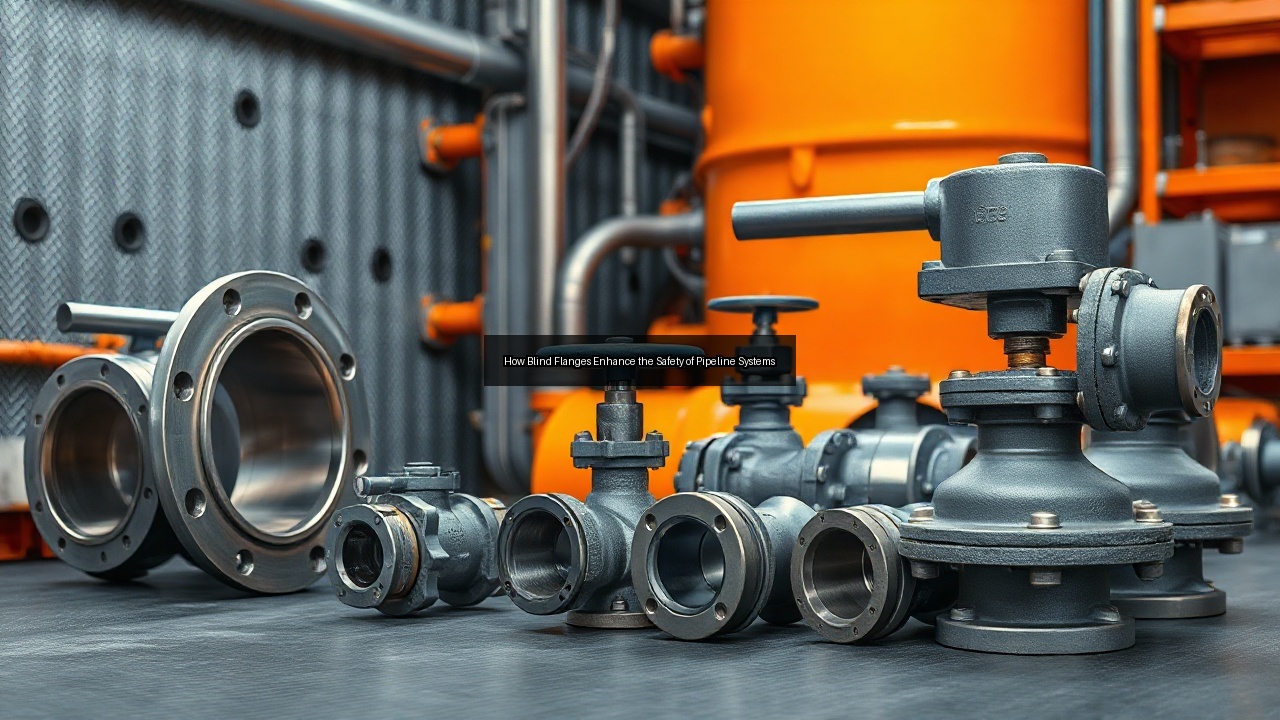 leaks blind flange seal pipes flanged flange
